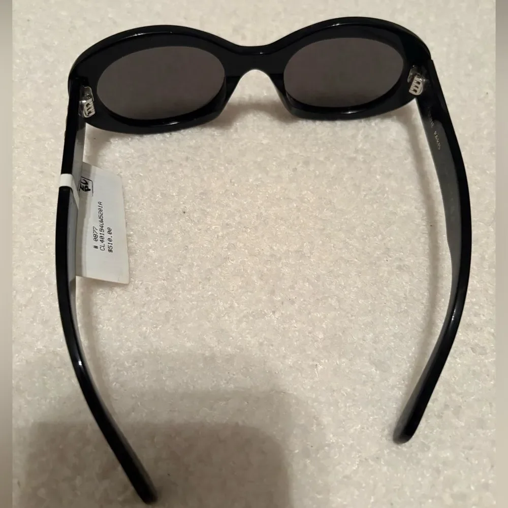 Celine Triomphe 52MM Oval Sunglasses NWT - Picture 9 of 12